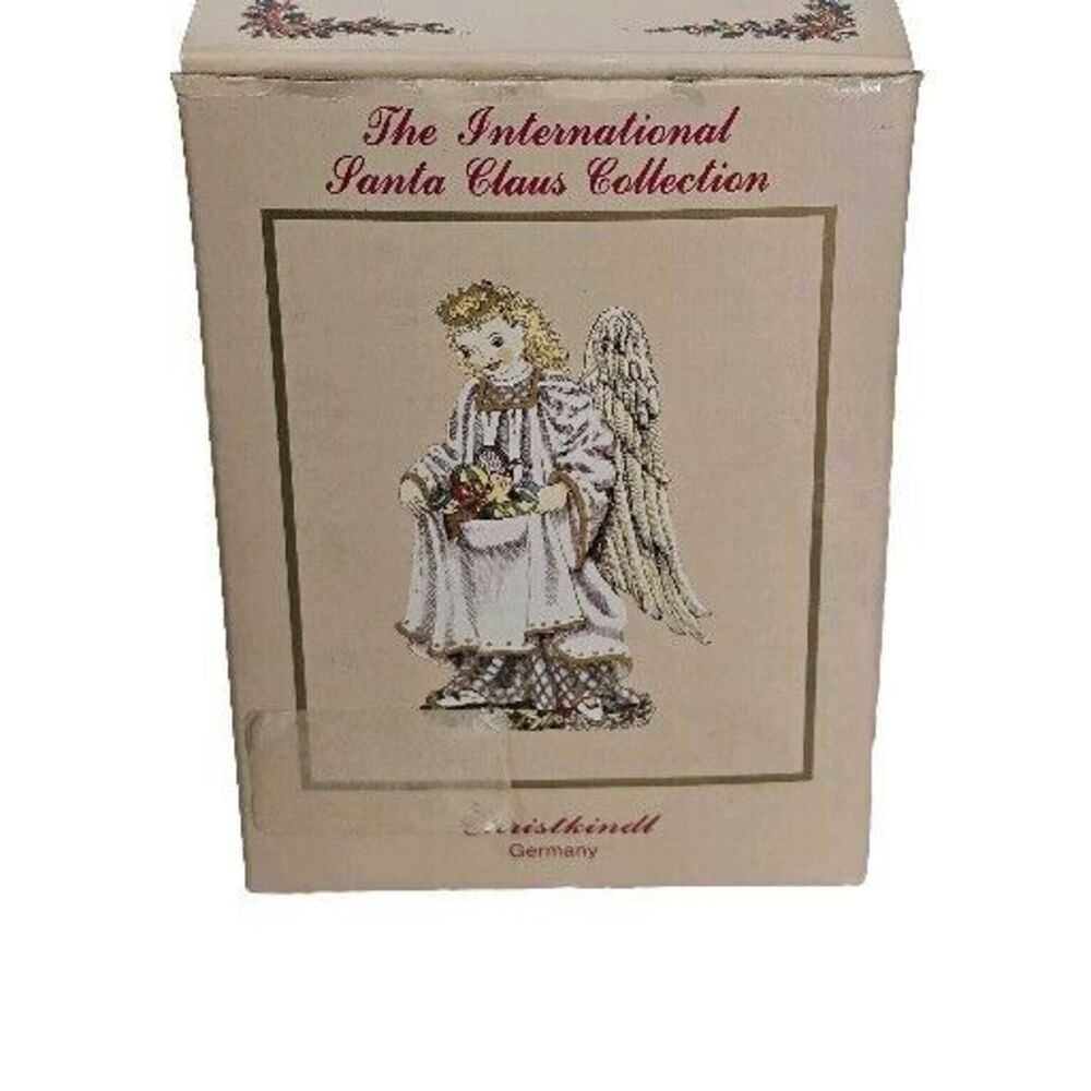 1992 Christkringl Germany Figurine with Box International Santa Claus Collection